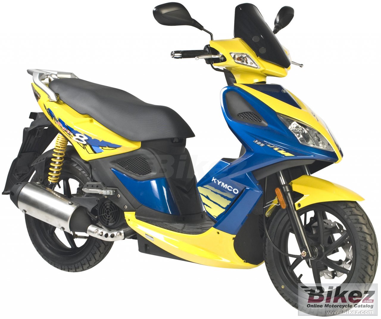 Big Kymco super 8 150 picture and wallpaper from Bikez.com
